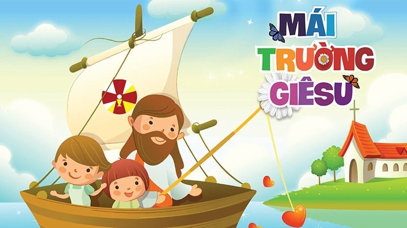 Gameshow Giáo lý Mái trường Giêsu làm bằng Powerpoint