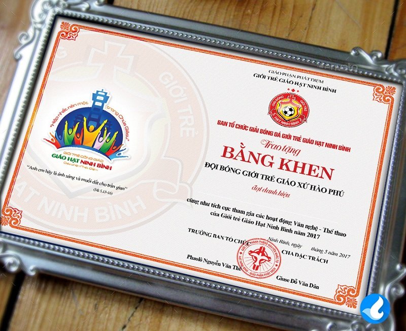 Bằng khen Giải bóng đá