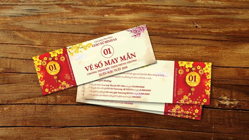 Giuseart.com - Vé số may mắn Xuân Mậu Tuất