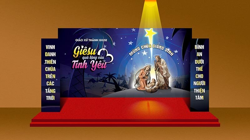 Giuseart.com-Thiết-kế-phông-giáng-sinh-2018---Giêsu-quà-tặng-tình-yêu