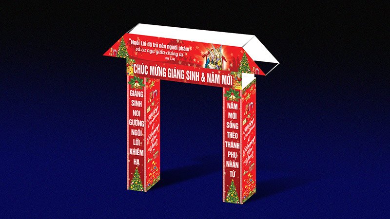 Giuseart.com---Pano-cổng-chào-Mừng-Chúa-Giáng-Sinh