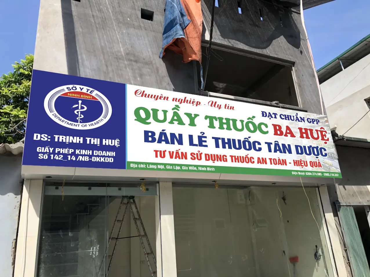 Giuseart.com - biển quảng cáo quầy thuốc