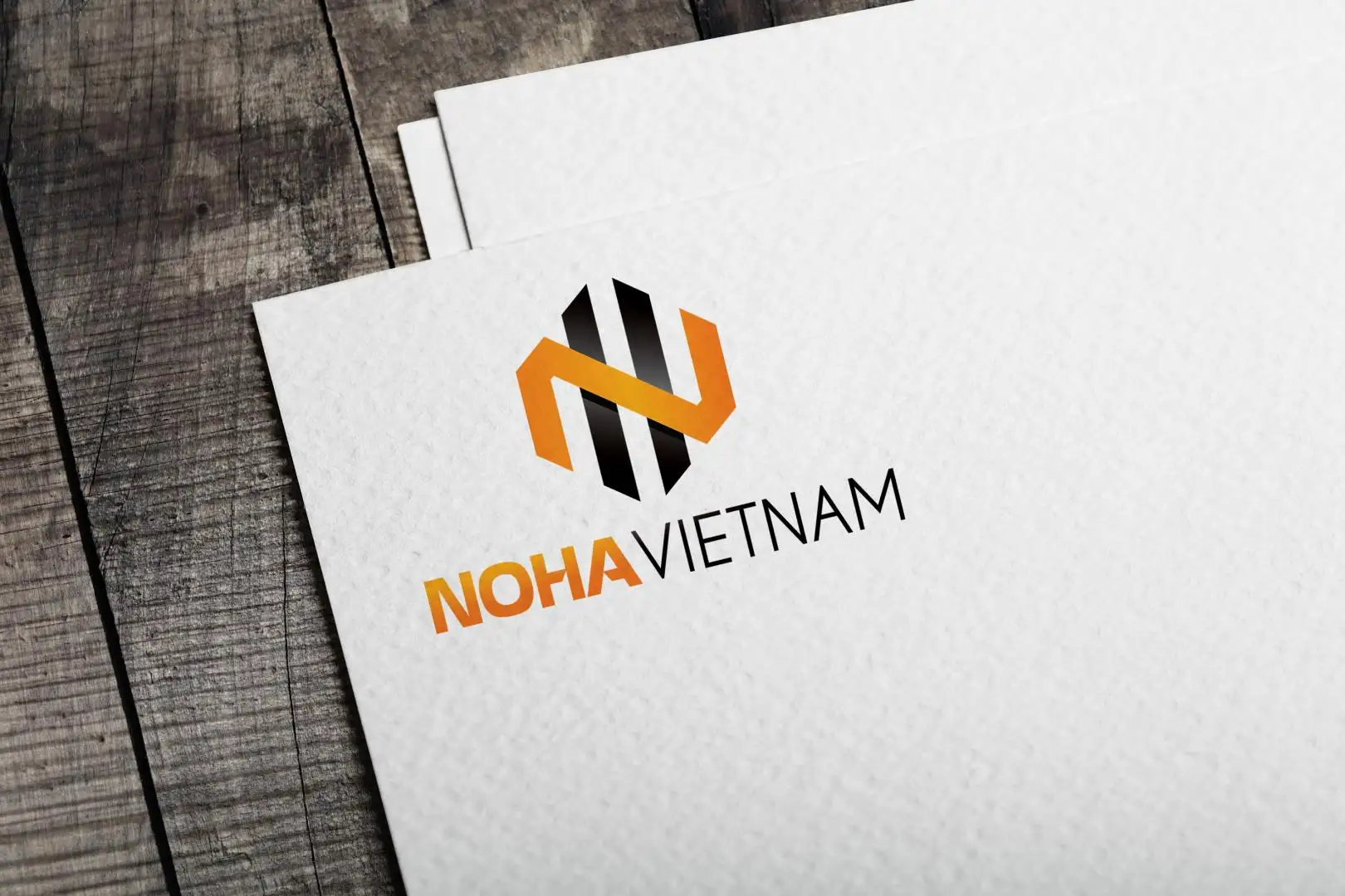 Giuseart.com - Mockup logo NOHA