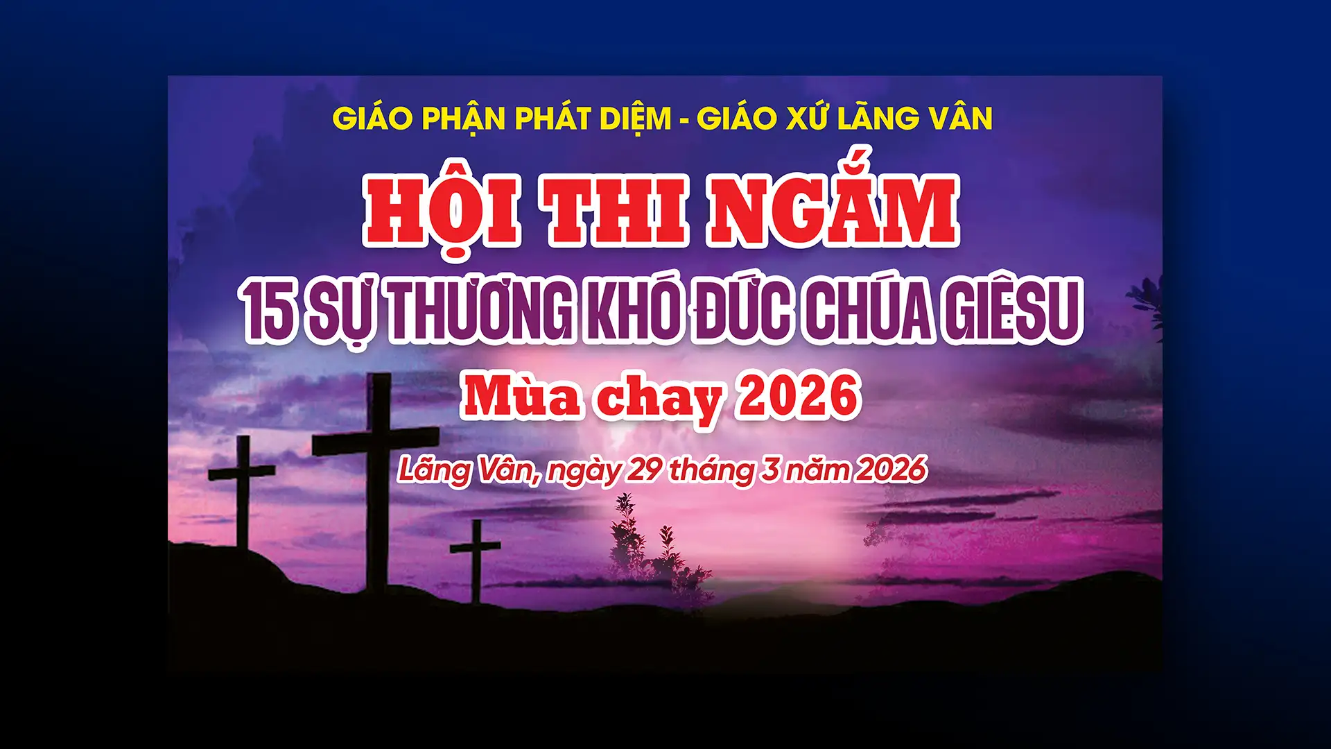 Giuseart.com - Phông thi ngắm Mùa Chay